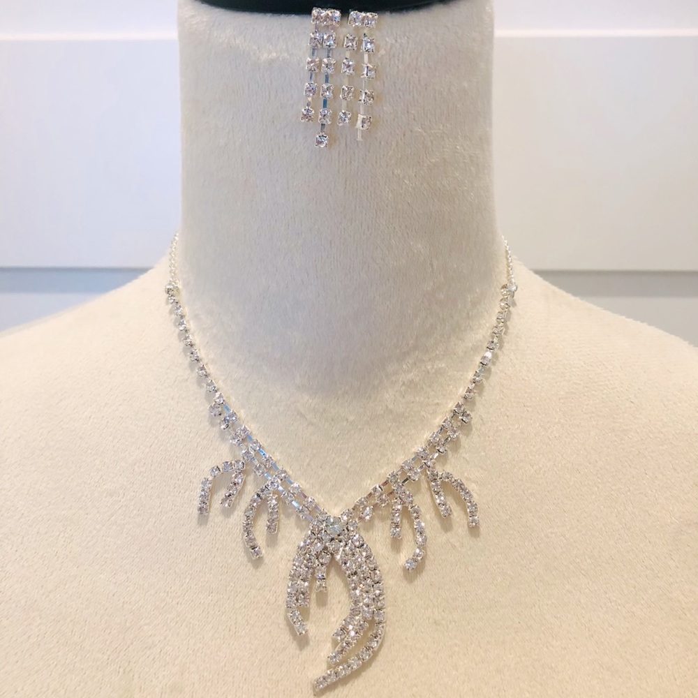 Czech Crystal Bridal Jewelry Set